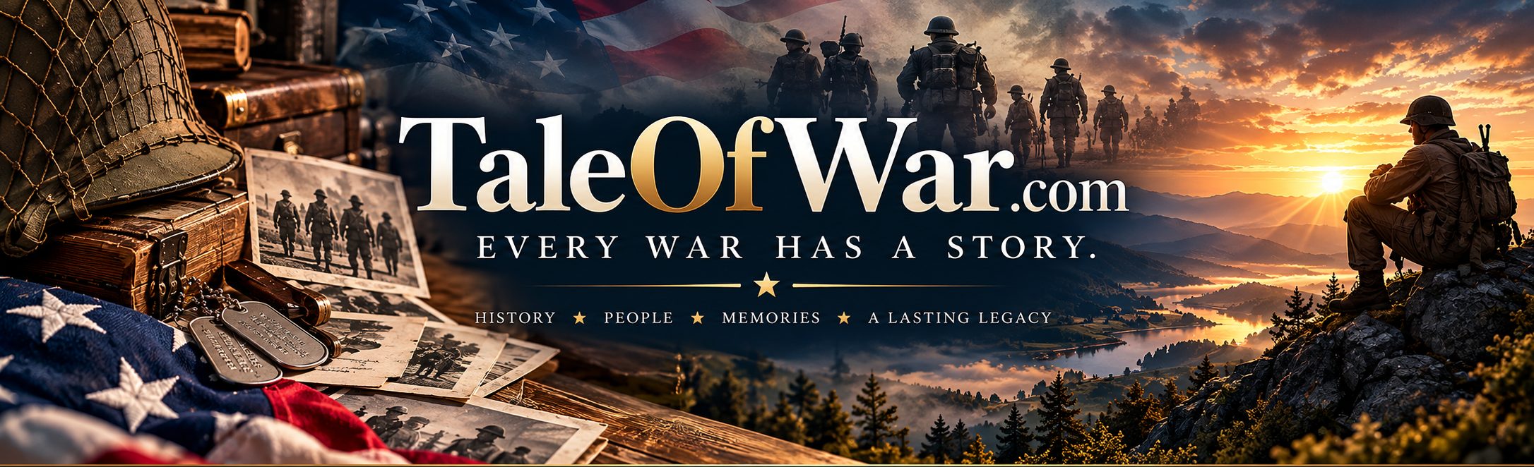 TaleOfWar.com. Every war has a story: history, people, memories, a lasting legacy.